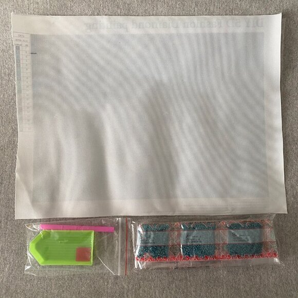 NWOT DIY 5D Fashion Diamond Painting Van Gogh Size 40x30cm - Picture 2 of 2